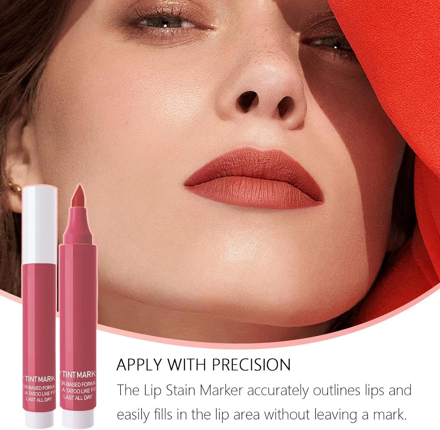 Маркер для губ Lip Stain Generic, цвет 04, объем 3 г — фото 4