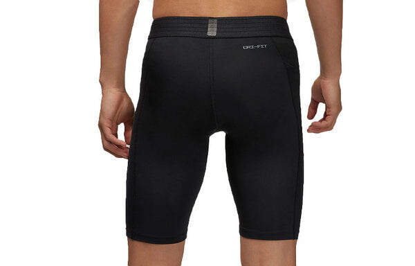 Шорты Men's Air Jordan Sport Dri-FIT Logo Printing Moisture Conduction Quick Dry Gym Shorts Black, черный — фото 2