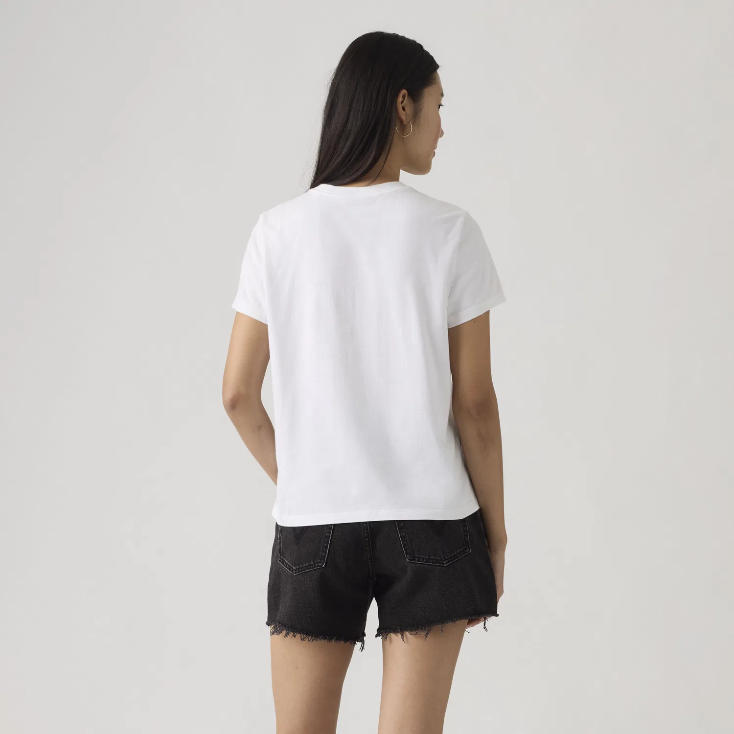 Футболка с коротким рукавом и графическим логотипом Levi's, White — фото 4