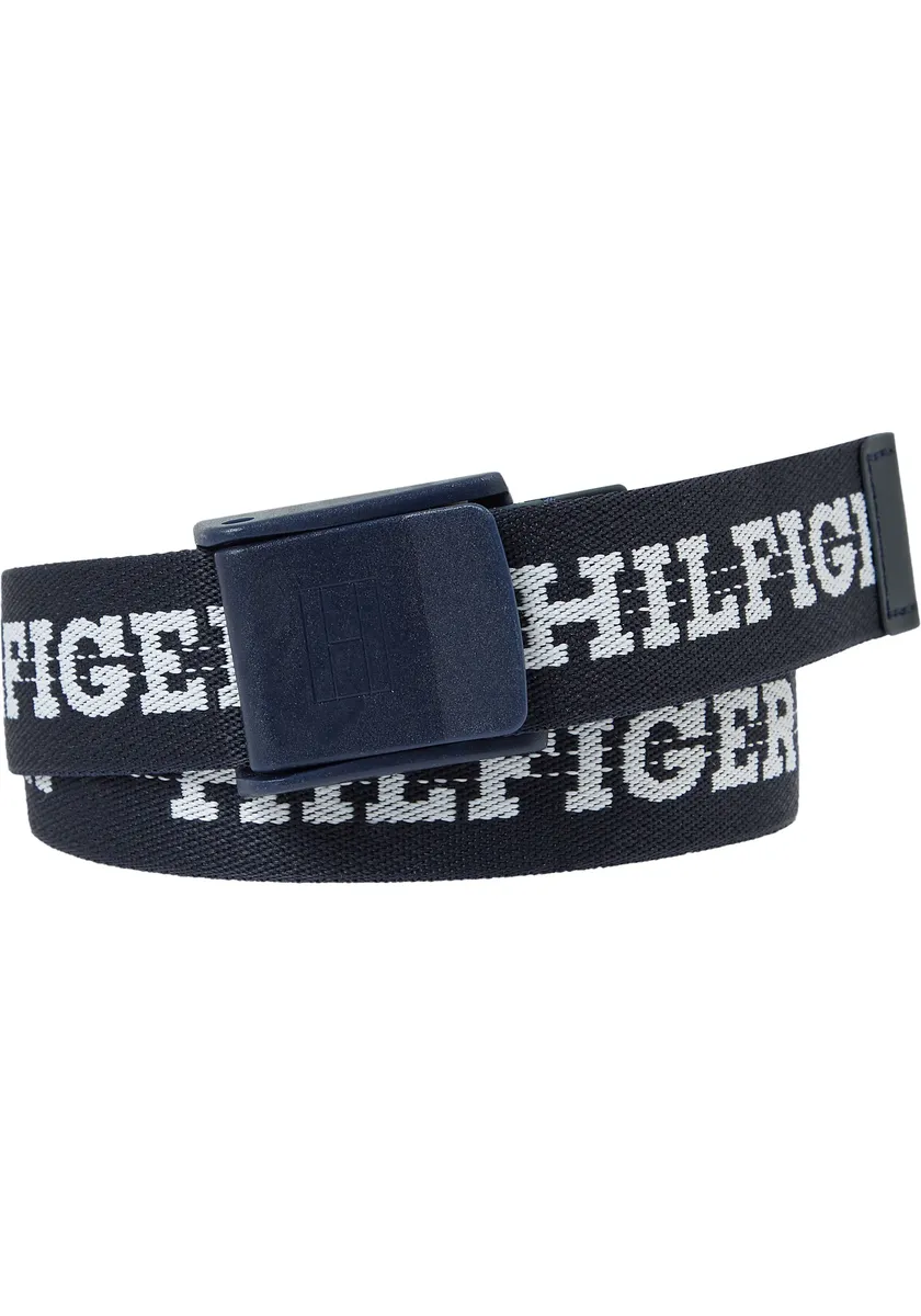 

Тканевый ремень Tommy Hilfiger "WEBBING BELT", для детей Junior MiniMe, с надписью-логотипом, синий