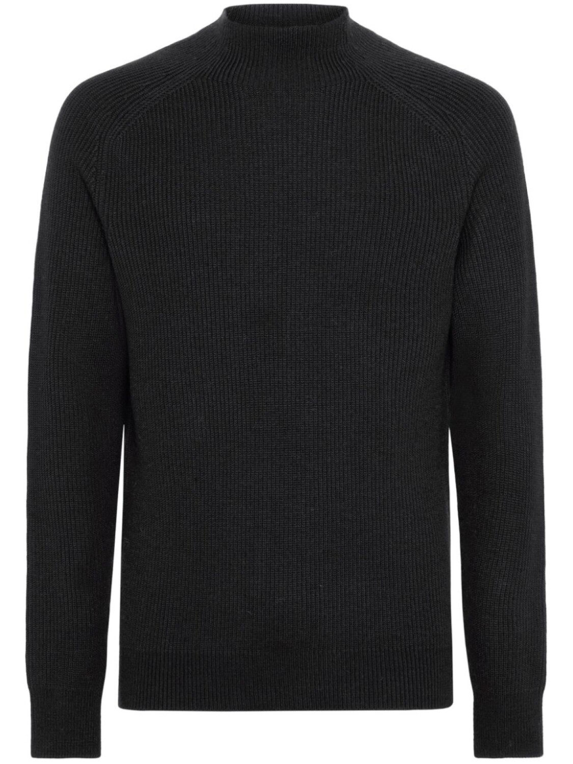 

Джемпер Merino с круглым вырезом Boggi Milano, черный