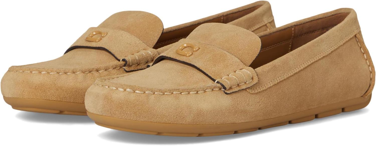 Лоферы COACH Sculpted C Driver, Sand