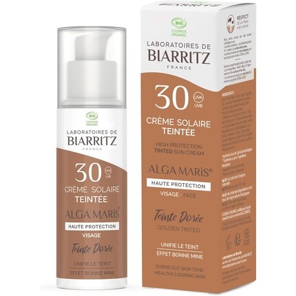 

Alga Maris Lab Biarritz Gold Color Крем для лица SPF30 50мл Laboratoires De Biarritz