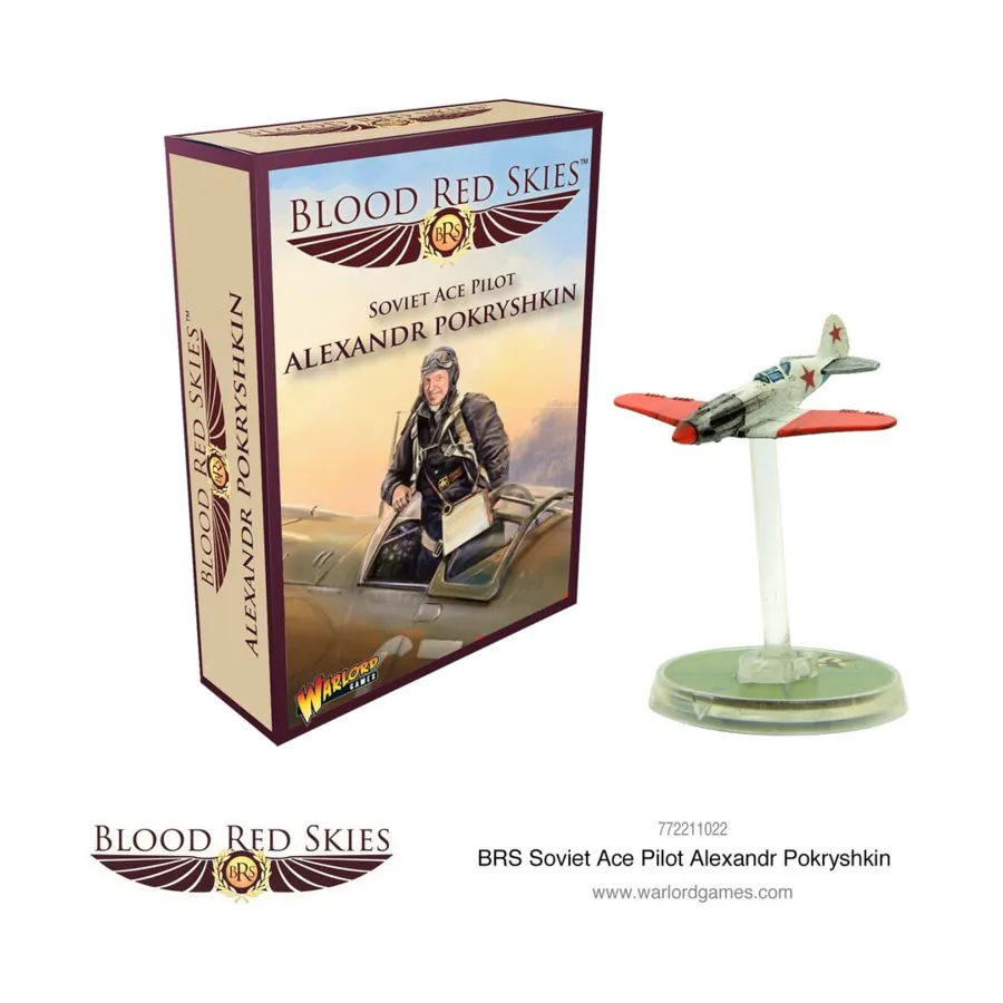 

МиГ-3 Ас - Александр Покрышкин, Blood Red Skies - Russia (1:200)