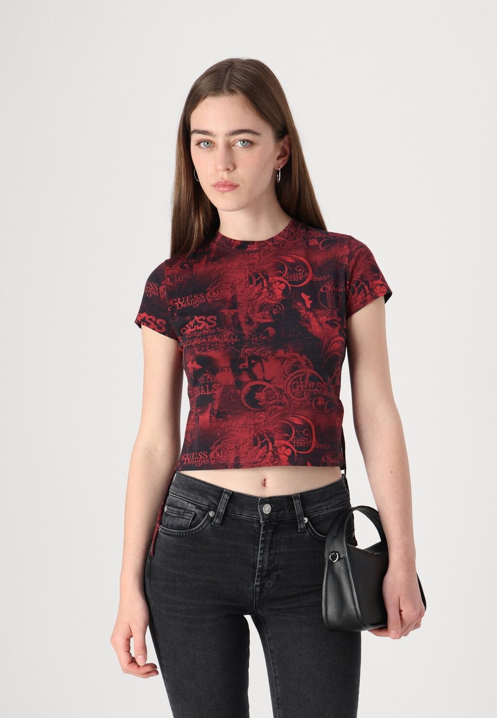 

Джинсы облегающие ROXANNE LUXE VINTAGE TOPLINE 7 for all mankind, черный