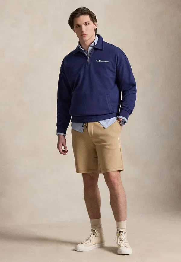 Шорты двойной вязки длиной 9 дюймов Polo Ralph Lauren, цвет винтажный хаки — фото 2