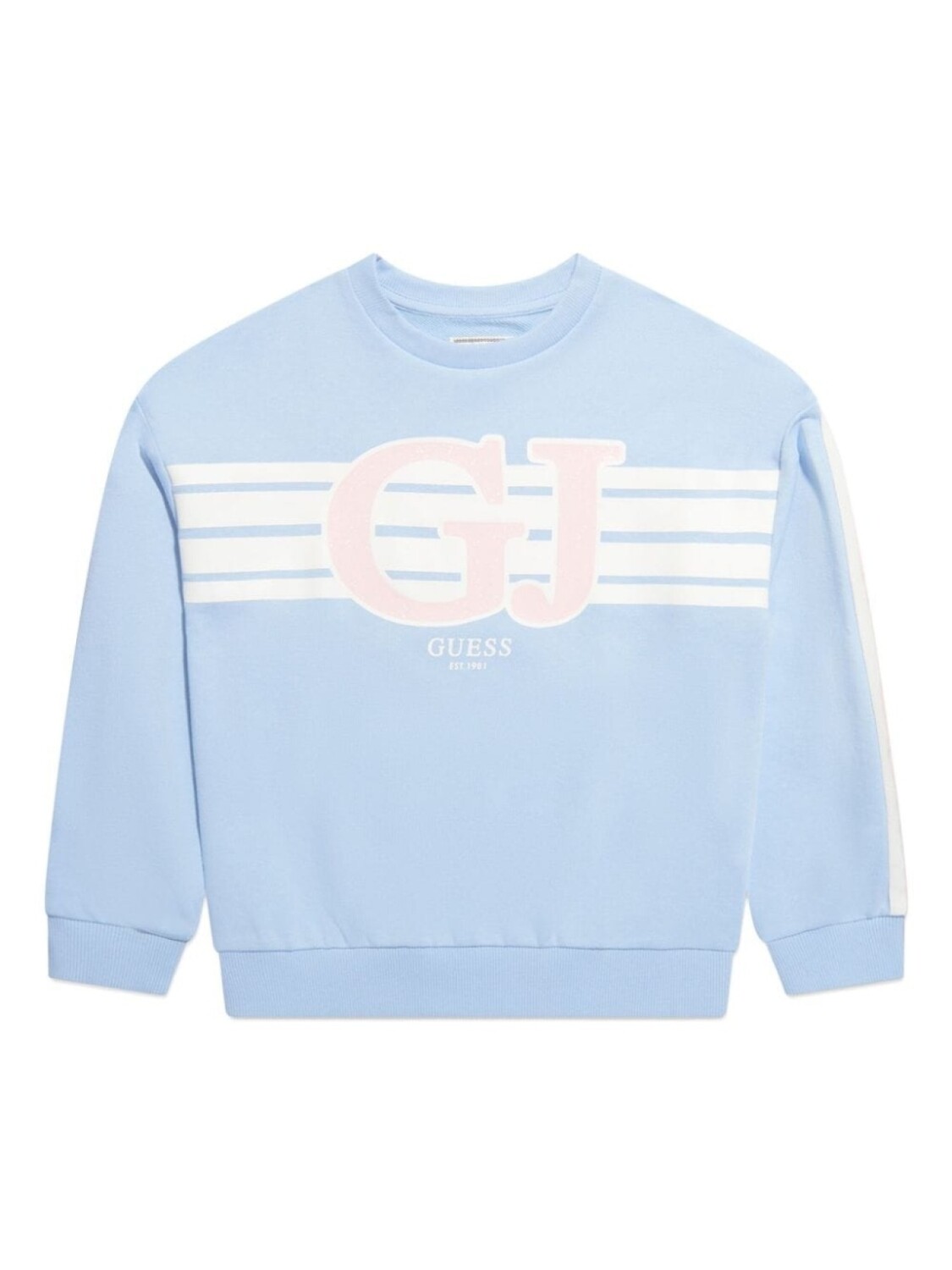 

Guess kids толстовка с логотипом, синий