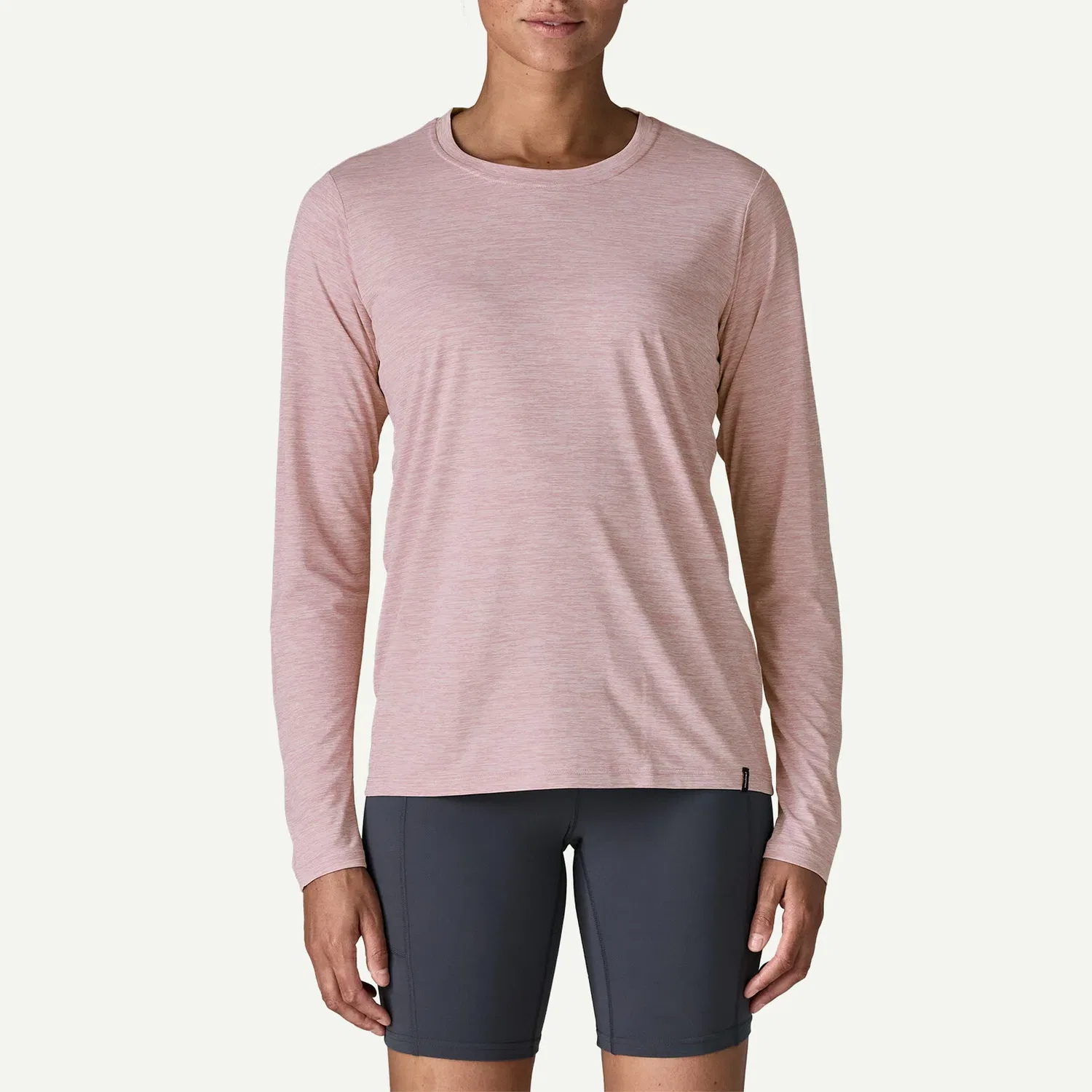 Футболка с длинным рукавом Cap Cool Daily Long-Sleeve Top Patagonia, Quiet Pink/QVLT — фото 3