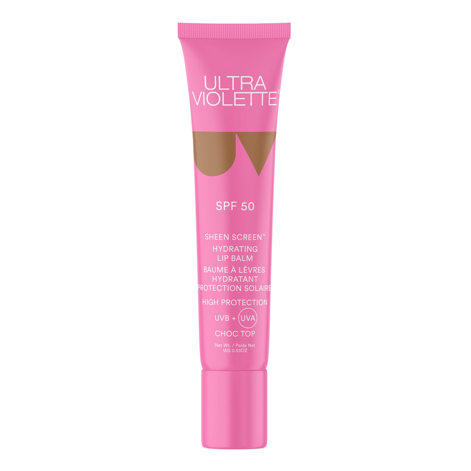 

Увлажняющий бальзам для губ SPF50 Sheen Screen SPF 50 Last Bite Ultra Violette, Choc Top (15 g)