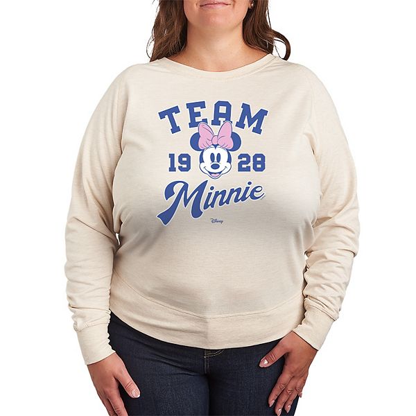 

Футболка с длинным рукавом Minnie Team 1928 French Terry plus size Disney