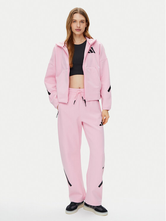 Свободные спортивные штаны Z.N.E. Barrel JC5410 Adidas, розовый — фото 2