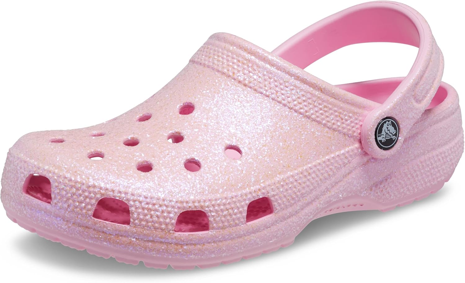 

Унисекс сабо Crocs Classic с блестками, Flamingo