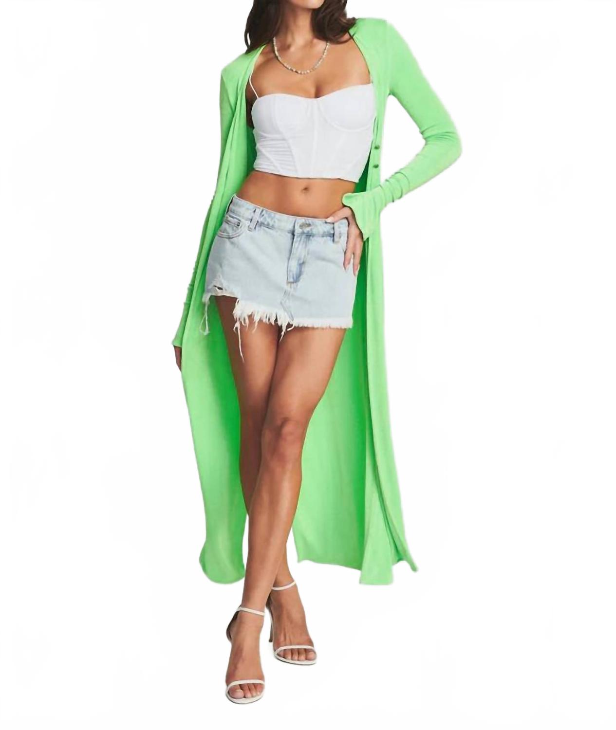 

Мюррей Кардиган в цвете лайм SER.O.YA, ярко-зеленый