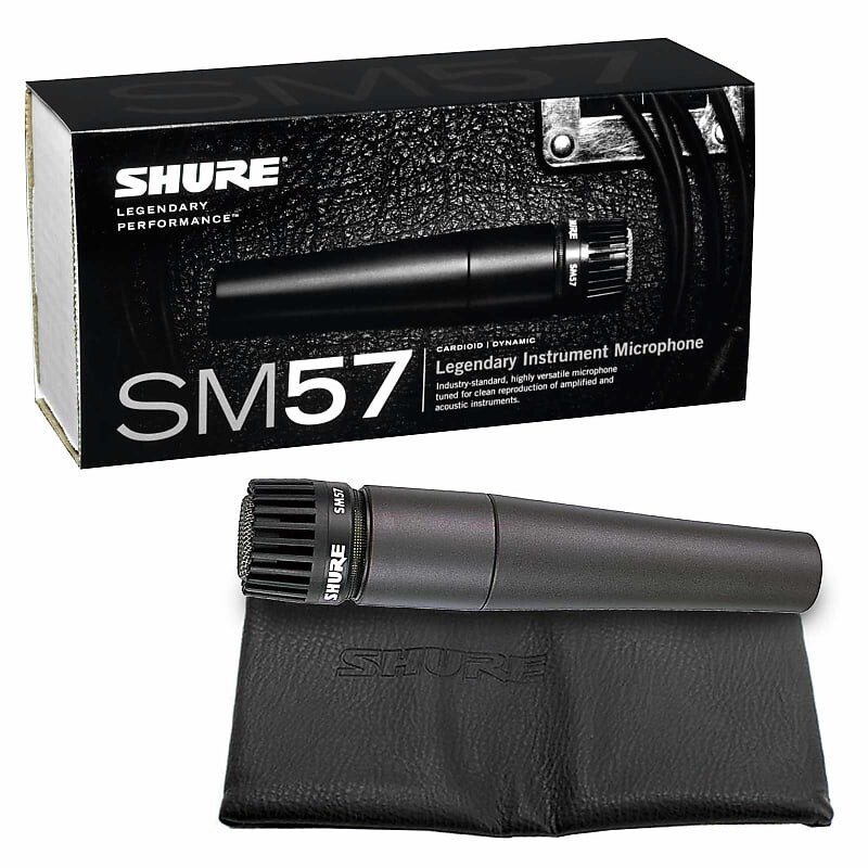 

Микрофон Shure SM57 Cardioid Dynamic Microphone