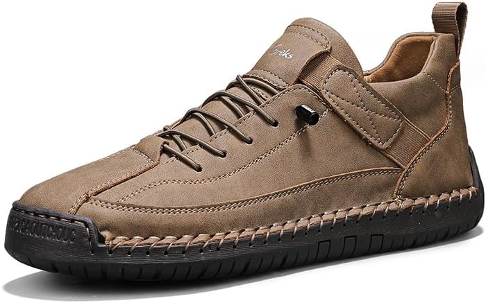 

Удобные ортопедические кроссовки GREKS, унисекс, регулируемые кожаные кроссовки с мягкой ортопедической поддержкой, слипоны, хаки