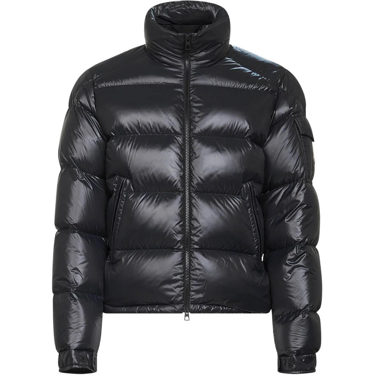 

Moncler Куртка с высоким воротником и стёганой отделкой Levitha, Black