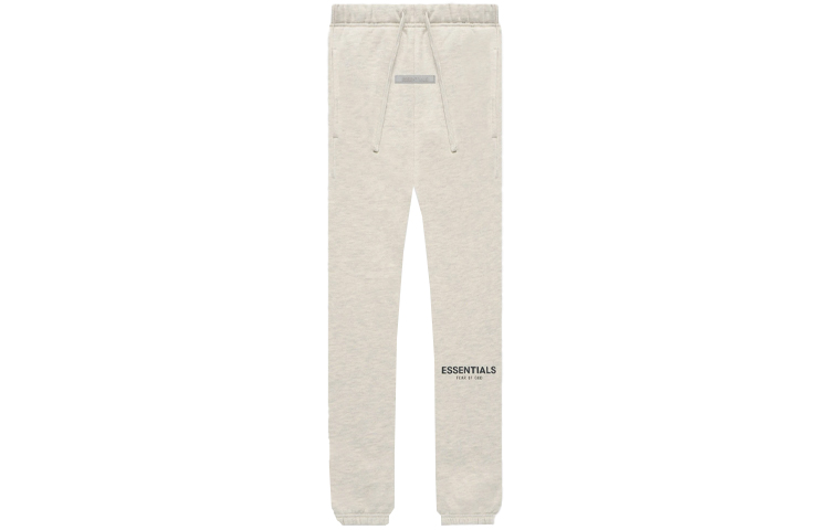 Детские вязаные спортивные штаны FW21 Детские свитшоты Light Heather Oatmeal Light Oat Fear Of God Essentials, Light Oat — фото 3