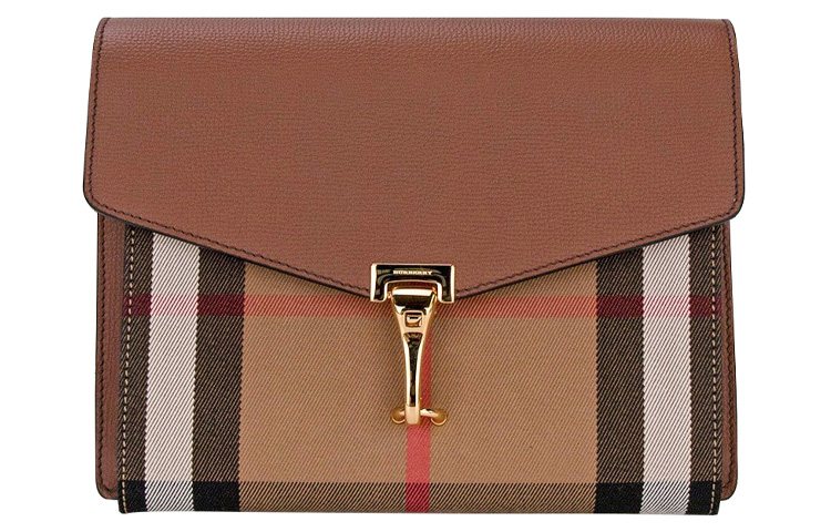 

Burberry Кожаная сумка-мессенджер из коровьей кожи, через плечо, кроссбоди маленькая женская коричневая