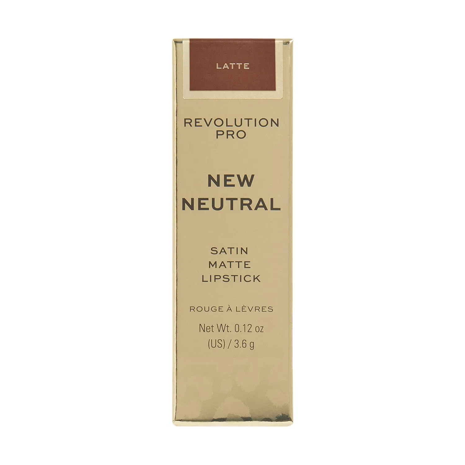 Матовая помада Revolution Pro Neutral Satin Matte Lipstick Latte Revolution Beauty London, Latte