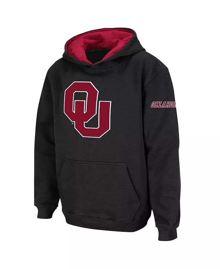 

Толстовка с капюшоном Big Boys Oklahoma Sooners Big Logo Colosseum, черный