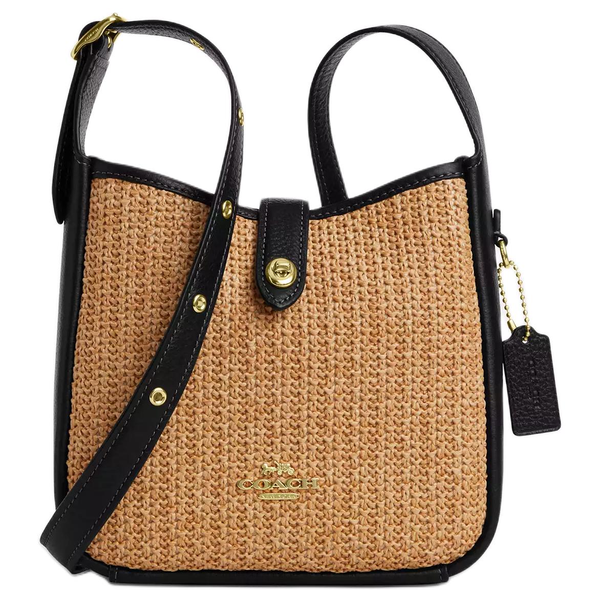 

COACH Сумка кроссбодди мини женская с кожаным ремнём через плечо