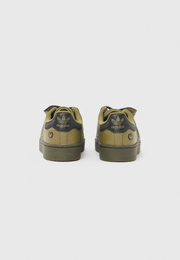 Кроссовки superstar унисекс Adidas Originals, Focus Olive/Core Black/Shadow Olive — фото 3