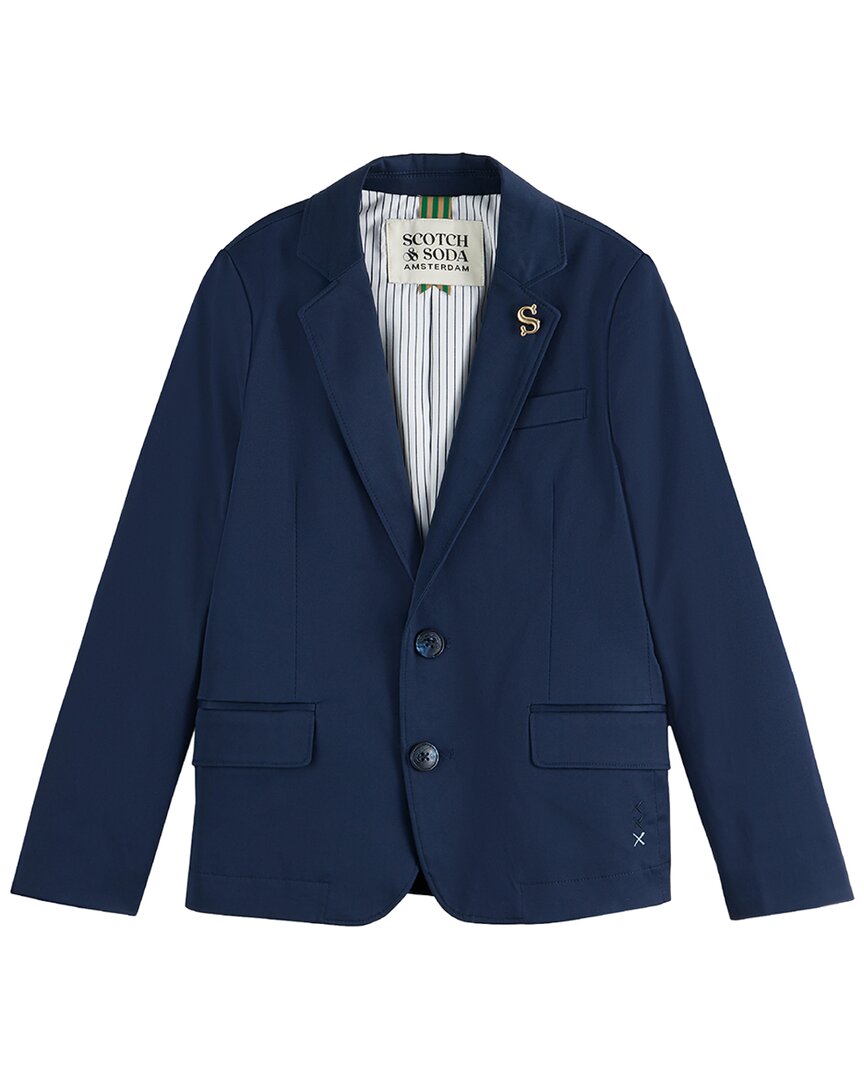 

Классический блейзер Scotch & Soda, синий