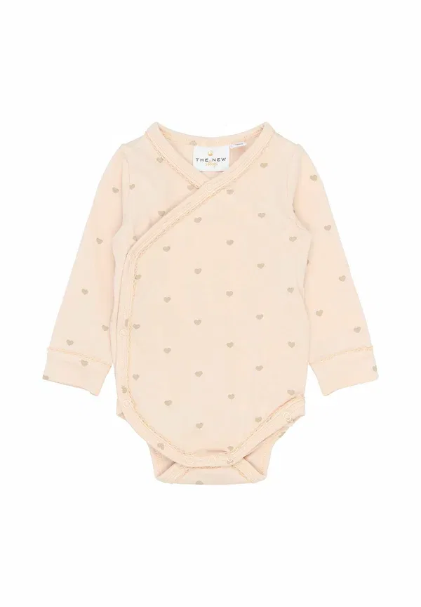 Топ-боди Bnova l s wrap body The New Siblings, серебряный пион