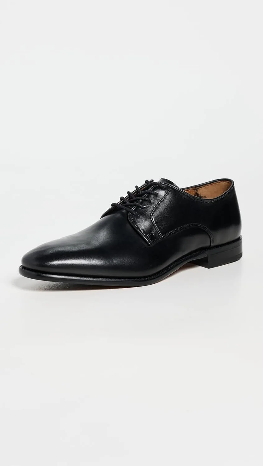 Мужские дерби Allen Edmonds Smith из кожи с шнуровкой, черный — фото 2