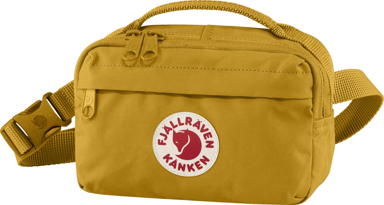 

Модный рюкзак Канкен Fjallraven, желтый