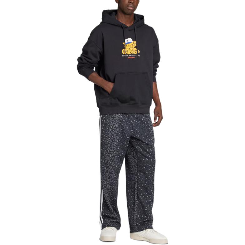 Свободная толстовка SS25 мужская Adidas Originals, черный — фото 3