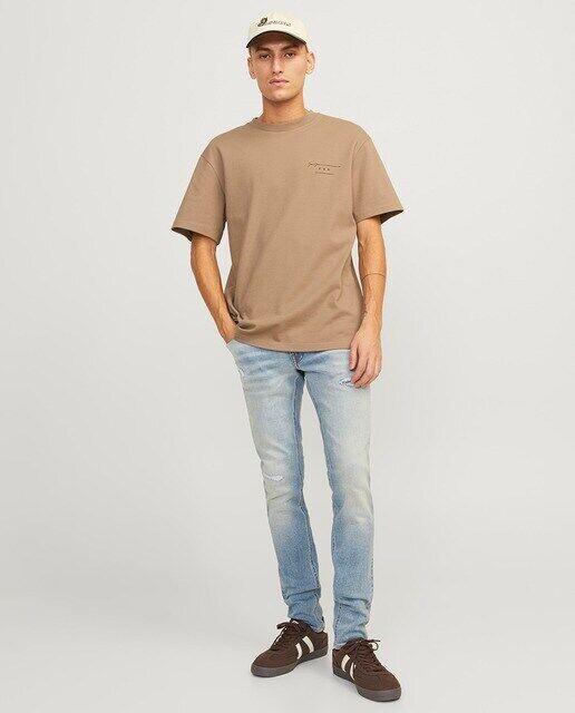

Мужские джинсы комфортного кроя Jack & Jones, синий