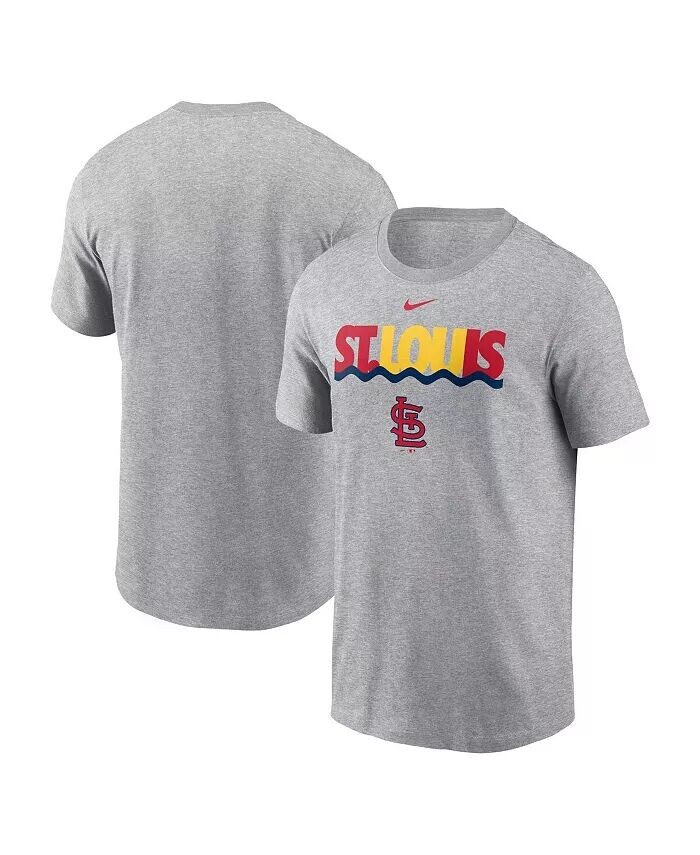 

Футболка мужская Heather Charcoal St. Louis Cardinals Local Home Town Nike