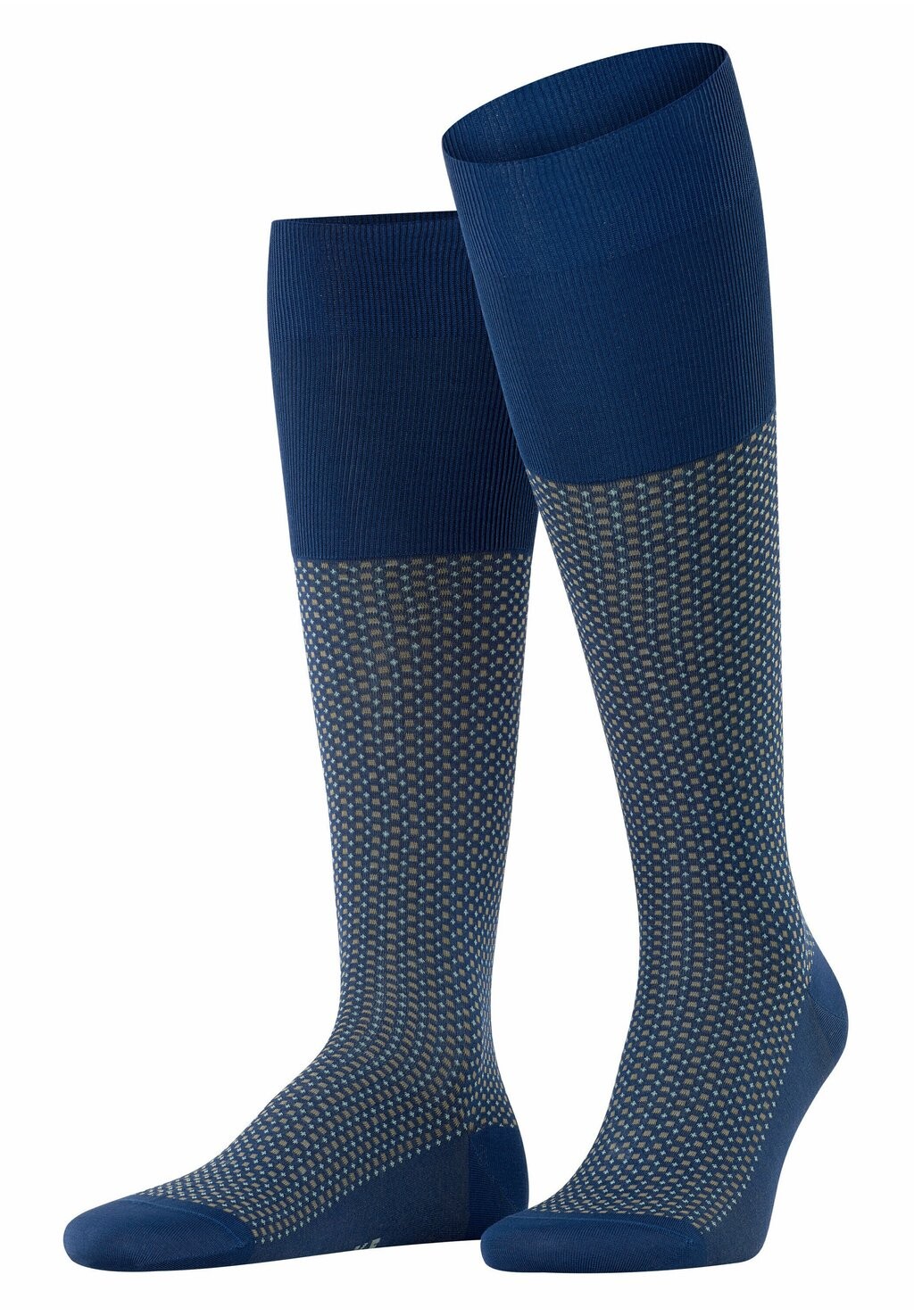 

Носки UPTOWN TIE KNEE-HIGH BUSINESS & CASUAL FALKE, королевский синий