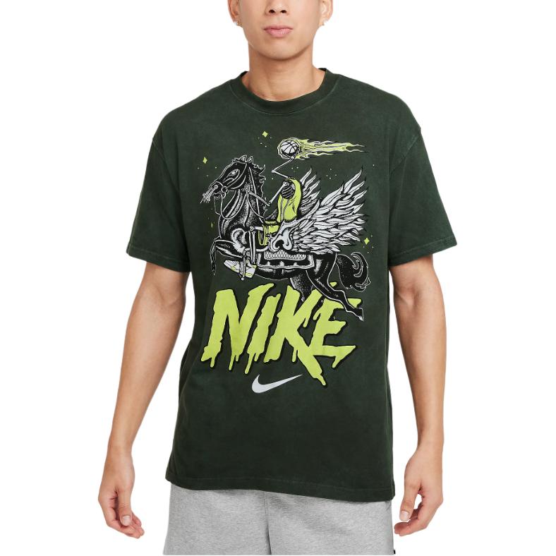 

Мужская футболка для баскетбола Max90 Nike, Sequoia