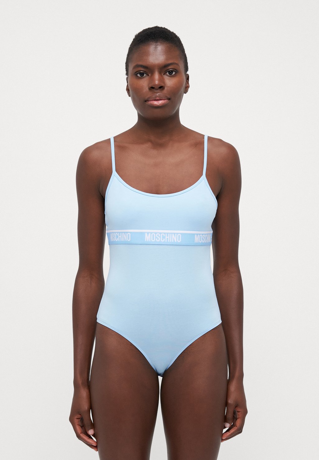 

Боди Moschino Underwear, светло-голубой