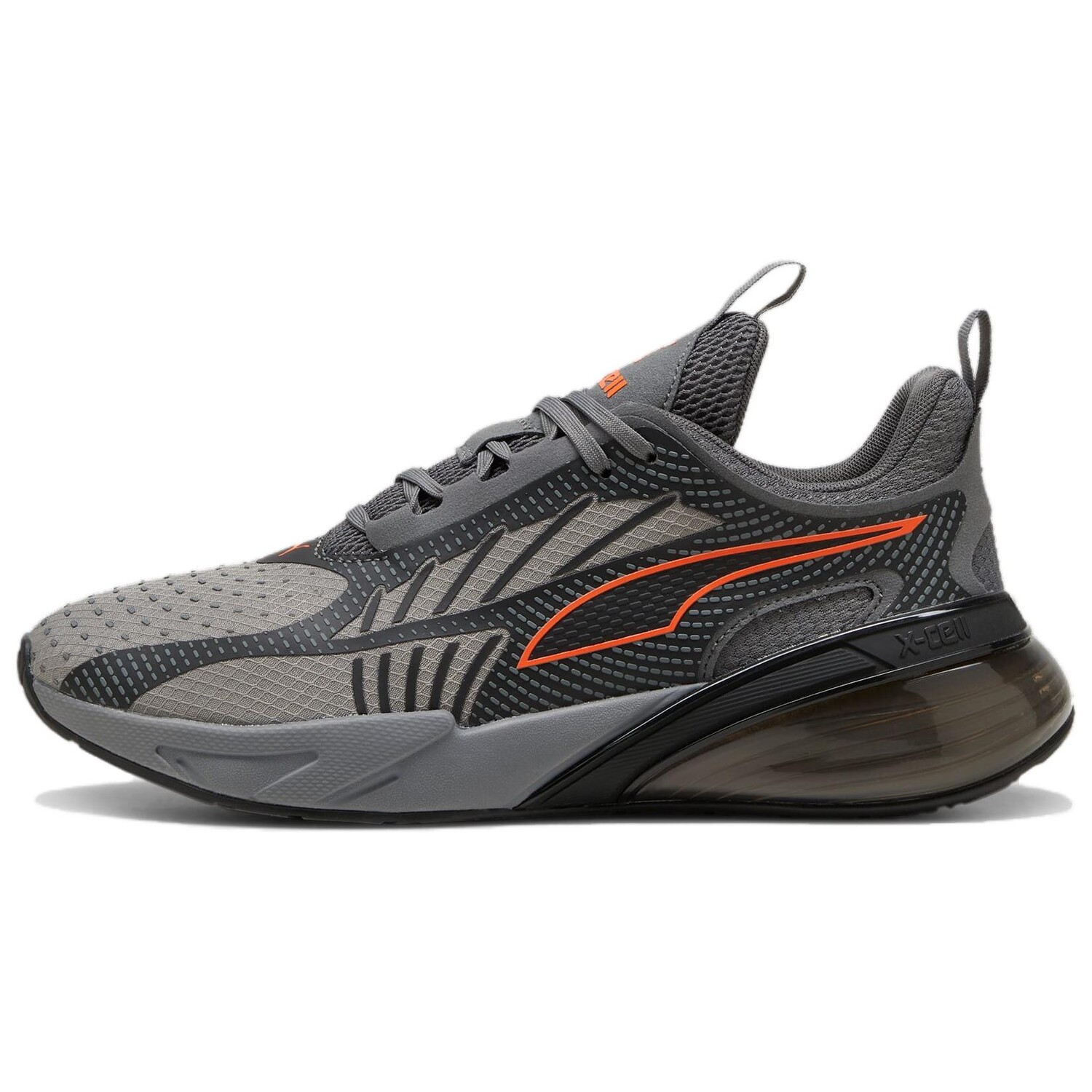 

Кроссовки X-Cell Running Unisex Low-top Серо-черно-оранжевый Puma