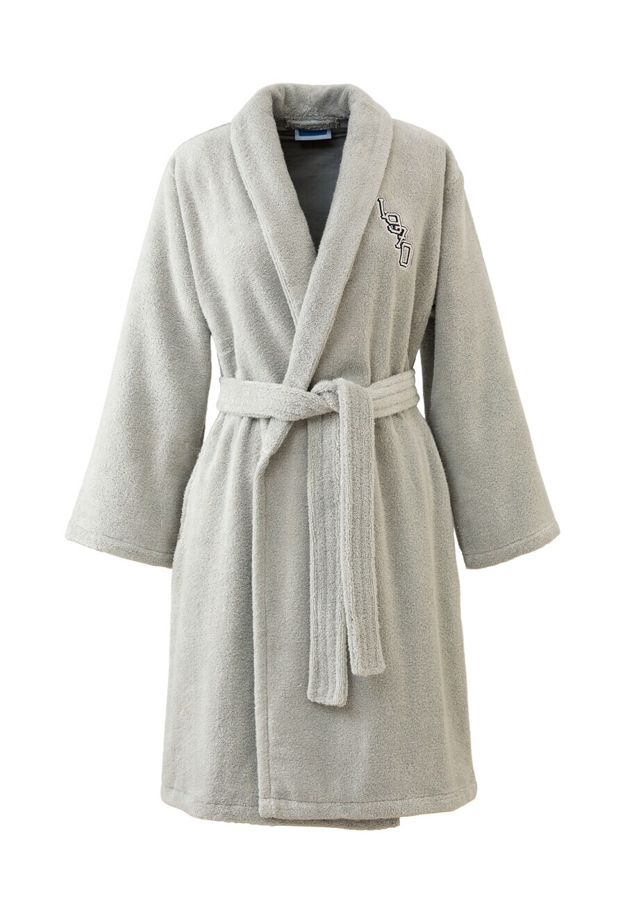 

Халат Kenzo Home Long Bathrobe, серый
