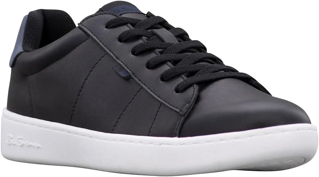Ben Sherman Herren Bsmhampe-0586Кроссовки, Black White Navy Blue — фото 3