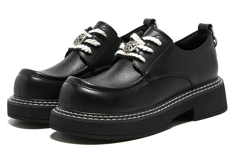 Туфли женские повседневные Women's Casual Shoes Women's Black Xb-Iter — фото 4