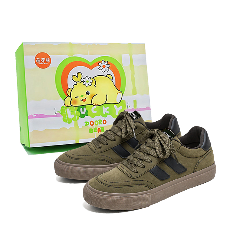 

Низкие, износостойкие, противоскользящие мужские кроссовки Budding Bear, Army Green