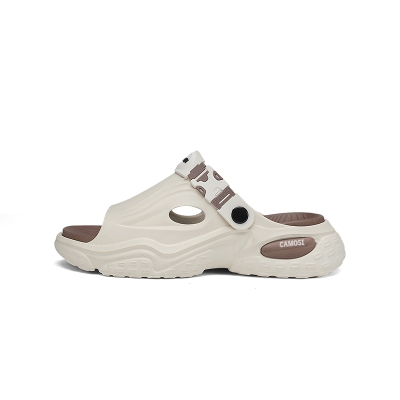 

CAMOSI Мужские слайдеры из ЭВА бежево-коричневые, цвет Beige Brown