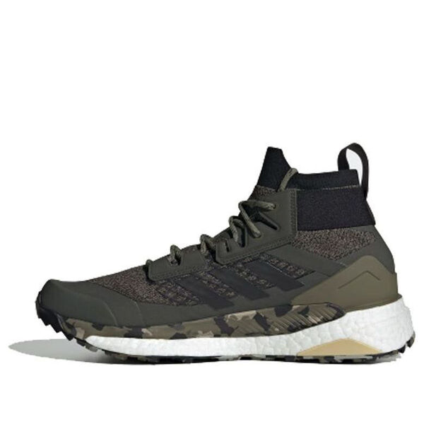 

Кроссовки terrex free hiker 'raw khaki' Adidas, зеленый