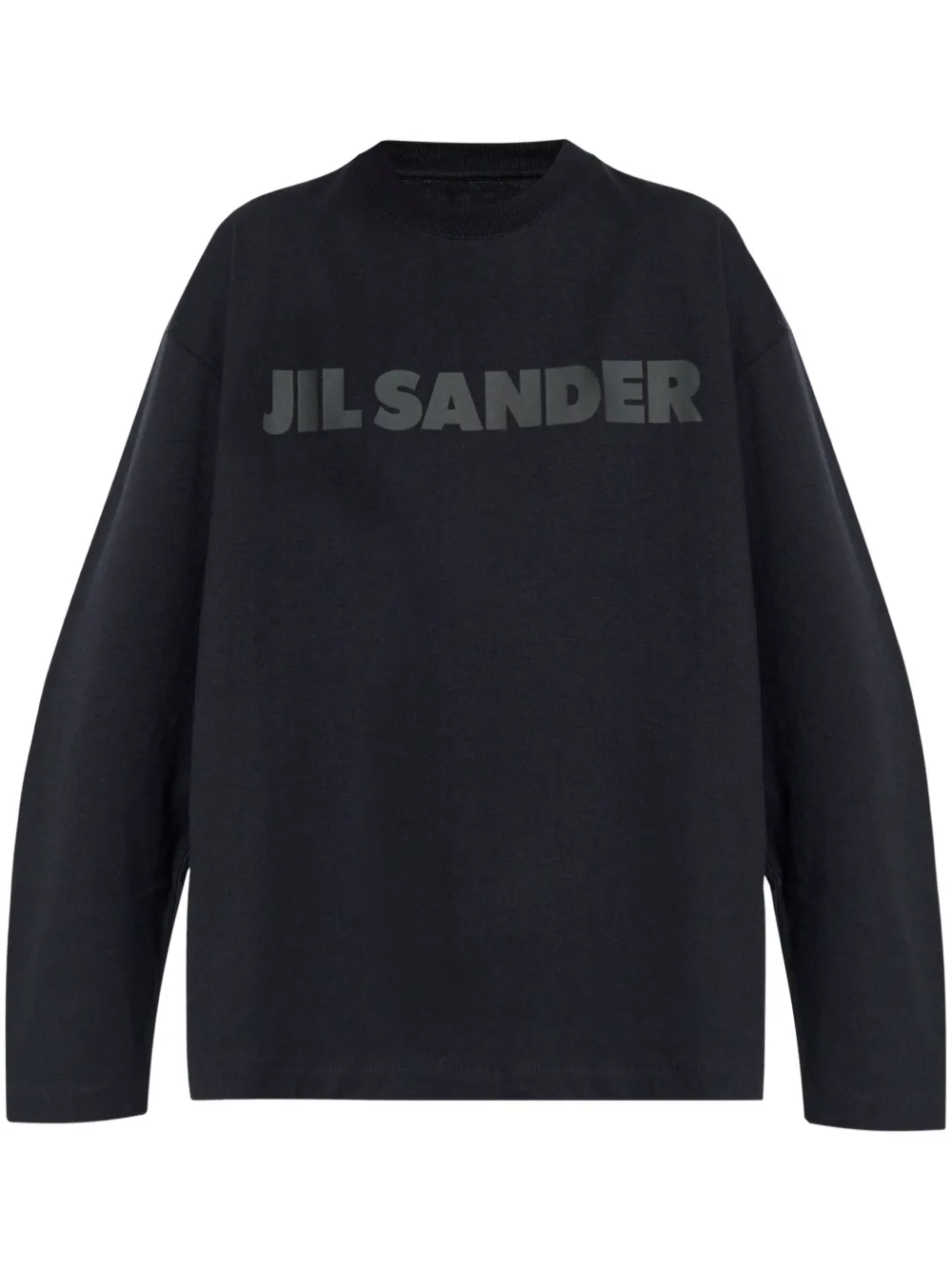 

Футболка с логотипом JIL SANDER, черный