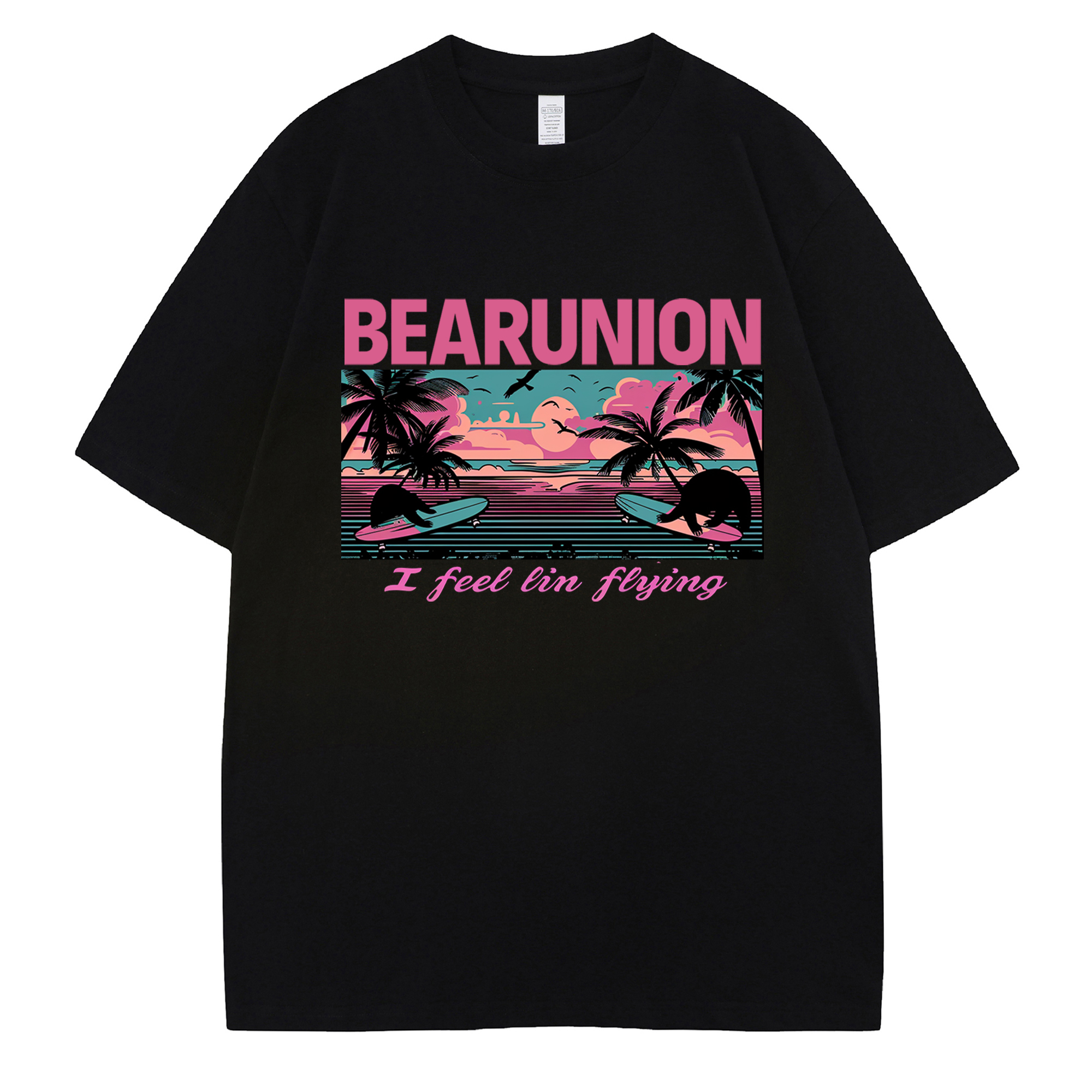 

Футболка унисекс BEAR UNION, черный