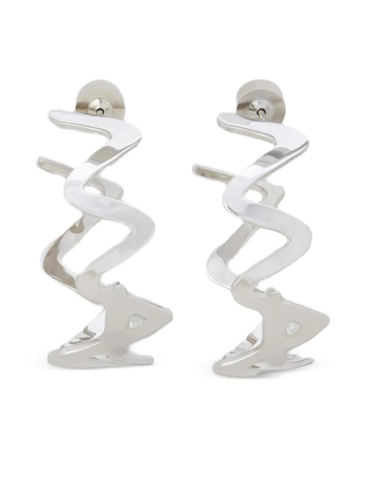

Серьги с логотипом Marni, серебряный