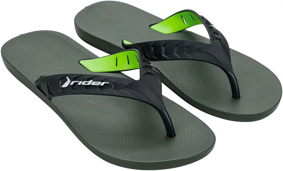 Шлепанцы Rider mens Rider Street Duo Thong Ad, черный