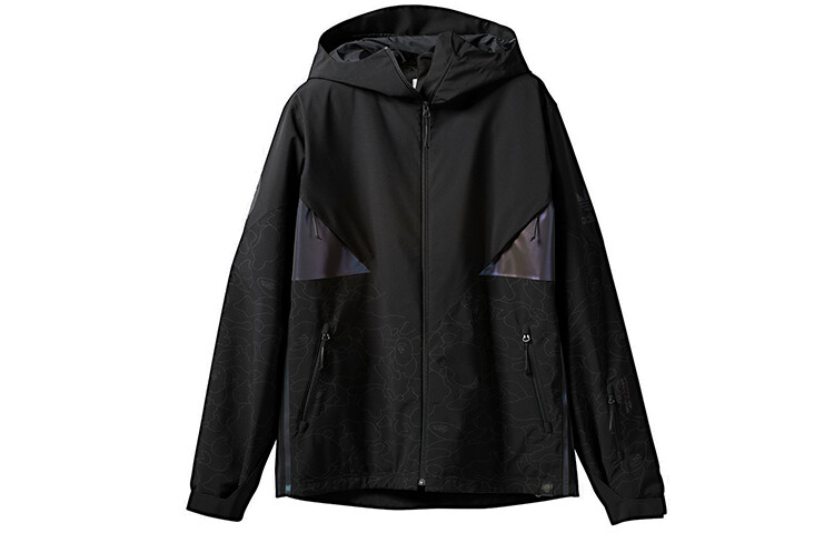 

Куртка для сноуборда BAPE X Adidas «Черная» Adidas Originals, черный