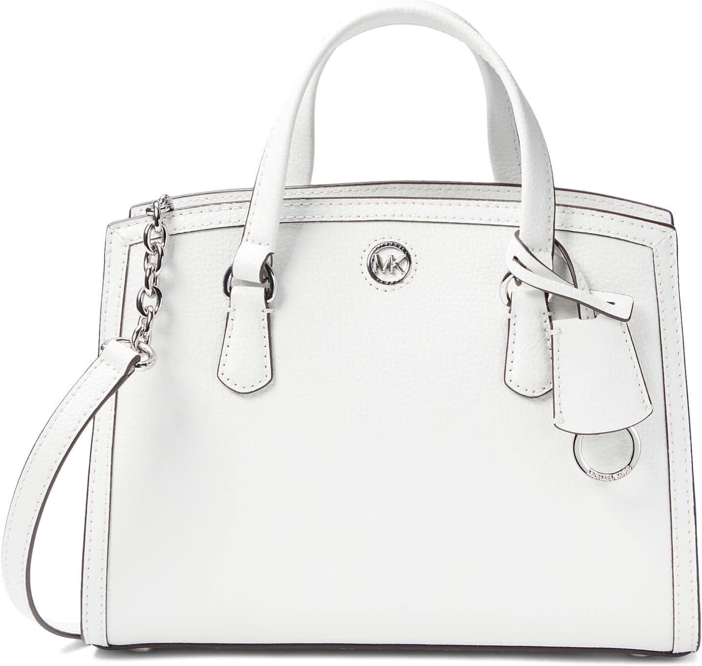 

Сумка Michael Kors Chantal Small Messenger, цвет Optic White, Белый, Сумка Michael Kors Chantal Small Messenger, цвет Optic White