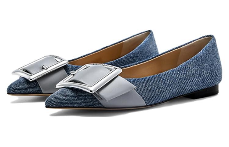 Туфли женские повседневные Women's Casual Shoes Women's Nini West, темно-синий — фото 2